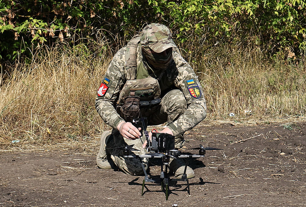 ukraine fires 1000 drones at russia