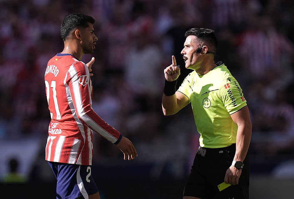 Atletico Madrid Vs Real Madrid La liga match highlights-Cristian Romero