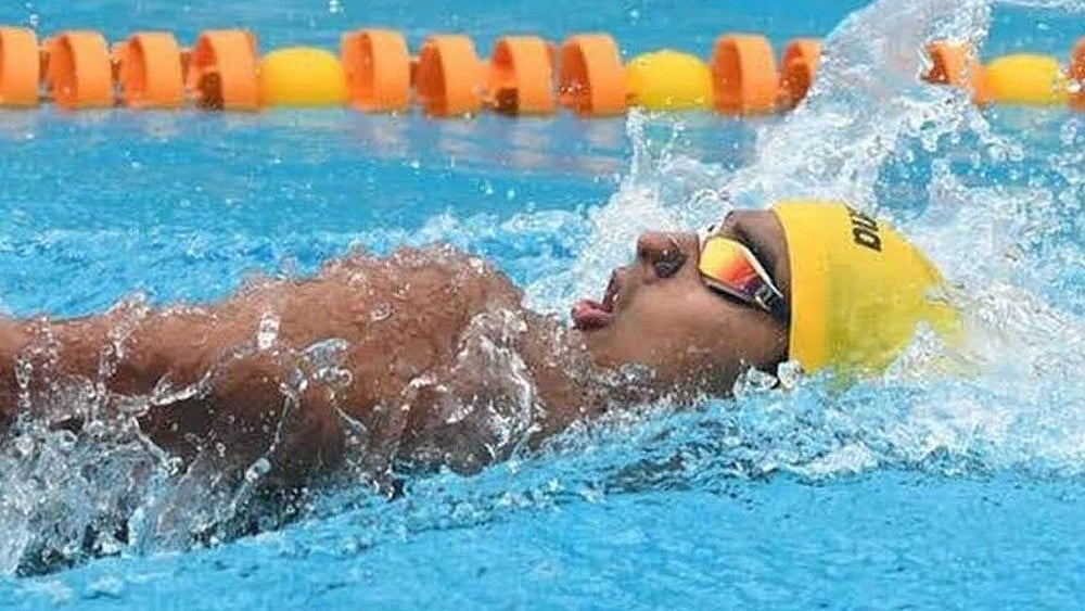 It's Official! Indian Swimmer Srihari Natraj Qualifies For Tokyo Olympics - Screen capture