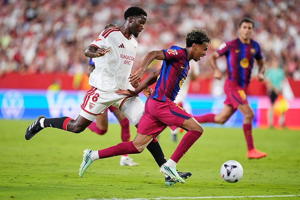 Spain La Liga Soccer: Barcelona vs Sevilla