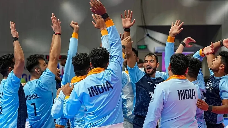 Representative Image Indian Mens Kabaddi Team