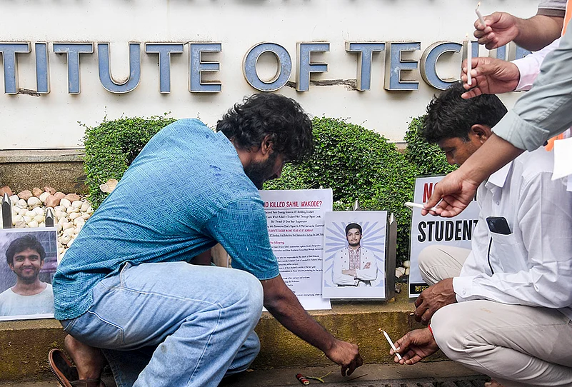 IIT Bombay student protest