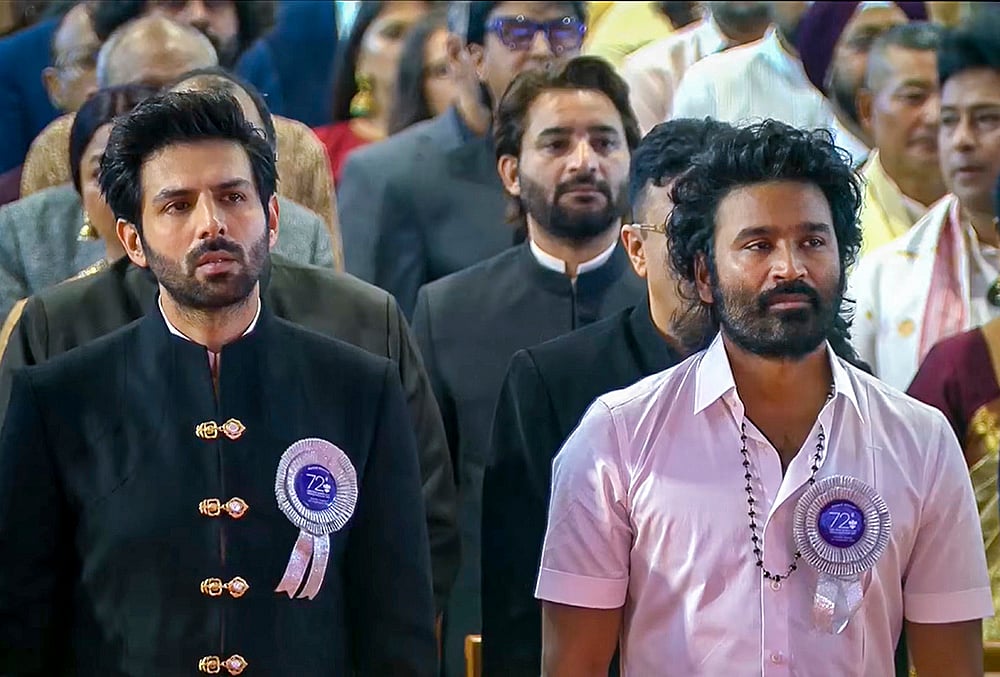 72nd National Film Awards_Kartik Aaryan, Dhanush