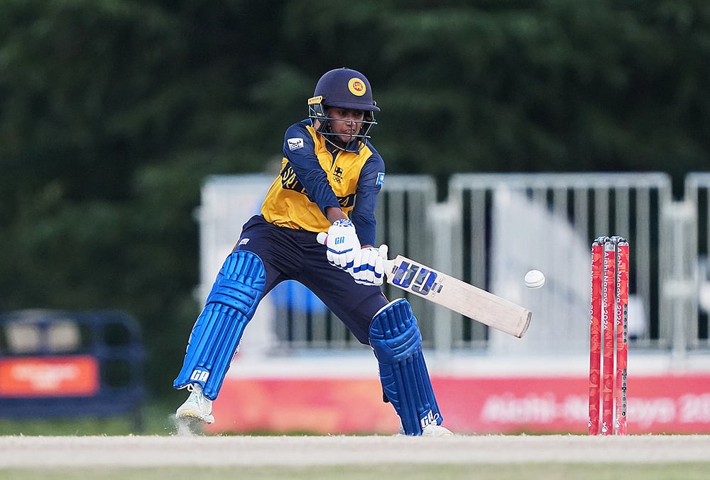 Asian Games Cricket Ind W vs SL W final highlights-Sugandika Manel Kumari Dasanayaka