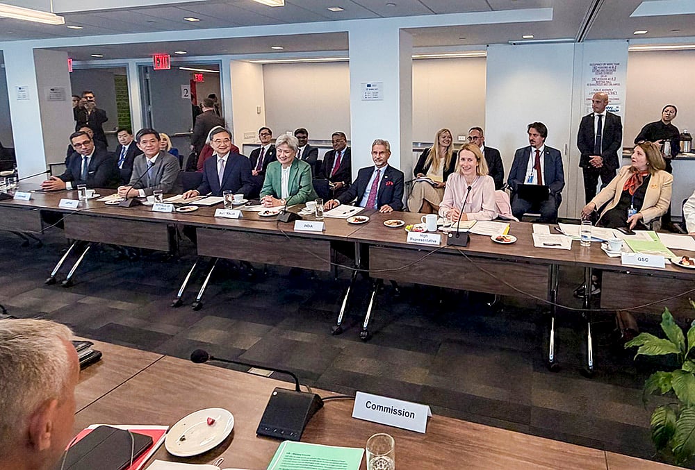 S Jaishankar during UNGA in New York