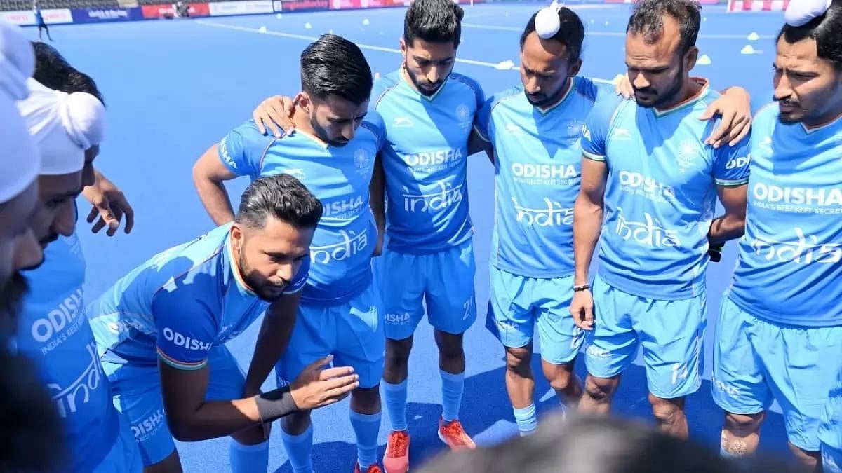 India are aiming their fourth hockey gold at the Asian Games. - Screen grab