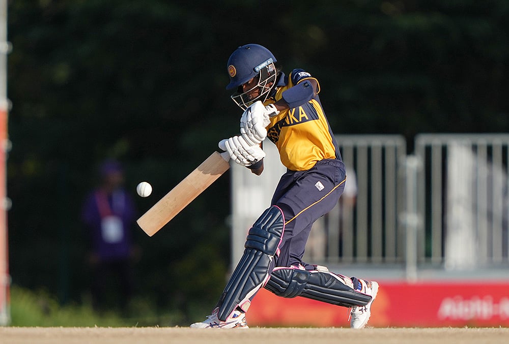 Asian Games Cricket Ind W vs SL W final highlights-Kaveesha Dilhari Walikonthagei