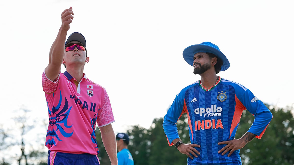 India And Japan's Captain During The Toss - | Photo: X/BCCI