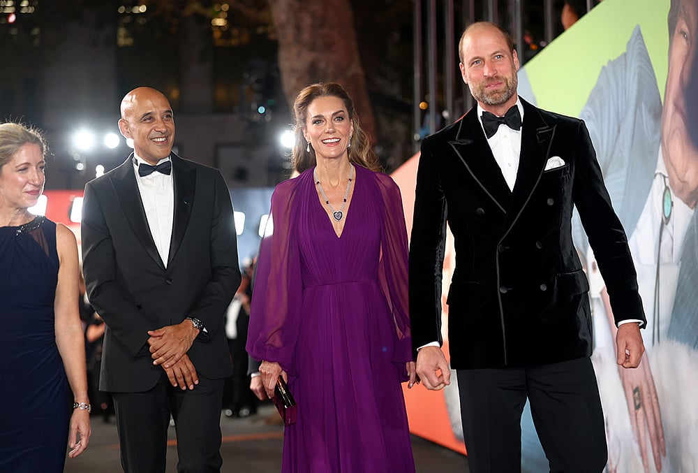Britains Prince William and Kate, Princess of Wales