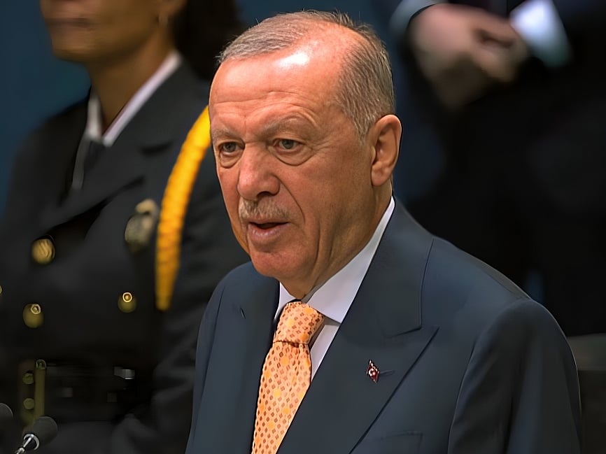 Erdogan raised the Kashmir issue at UNGA 2026 and called for dialogue under the UN Charter. - X