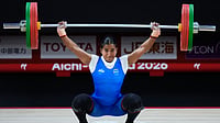 Asian Games LIVE Updates, Day 5: Mirabai Chanu Claims Silver; Gyaneshwari Finishes Empty-Handed; Shuttlers In Trouble (AP Photo/Dita Alangkara) : Gyaneshwari Yadav of India competes during the women's 53kg weightlifting final at the Asian Games in Nagoya, Japan, Wednesday, Sept. 23, 2026