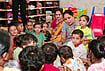 | Photo: @CMODelhi/X via PTI  : Delhi Chief Minister Rekha Gupta interacts with children during a visit to the Anganwadi Centre at MCD Primary Co-Ed School, Sarai Kale Khan. 
