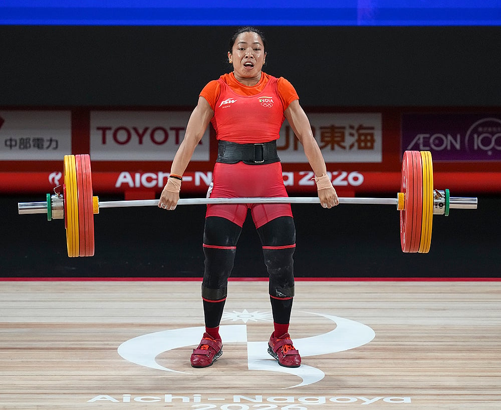 Asian Games 2026 Mirabai Chanu Saikhom Women’s 49kg Weightlifting highlights