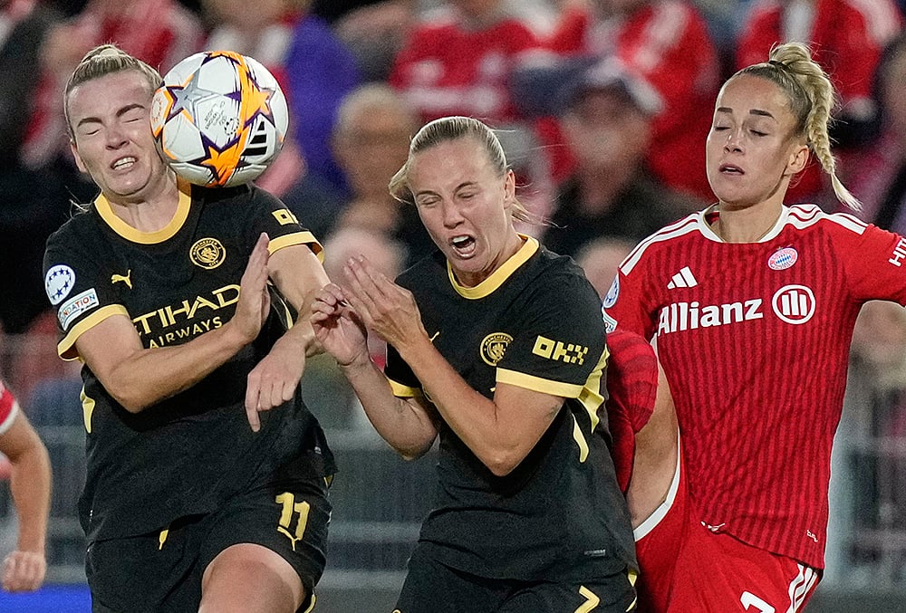 UWCL Bayern Munich Women vs Man City Women highlights-Giulia Gwinn