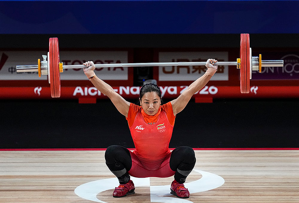 india at Asian Games 2026 Mirabai Chanu Saikhom Women’s 49kg Weightlifting silver medal