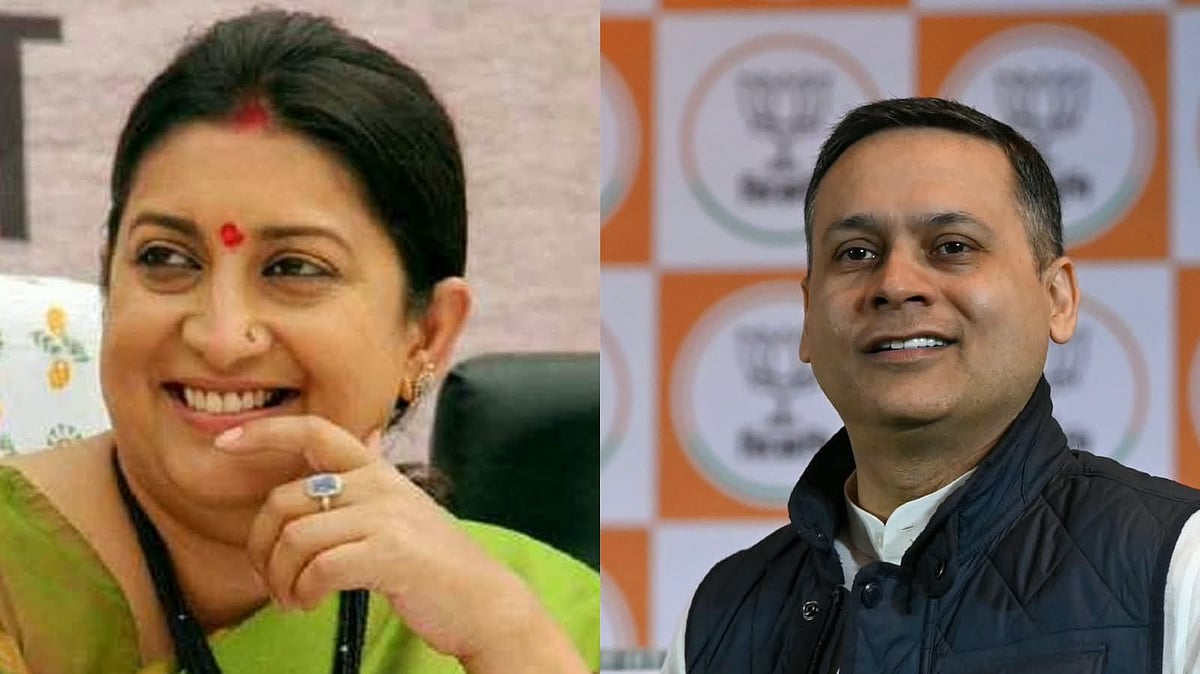  Smriti Irani and Amit Malviya - File Photo 