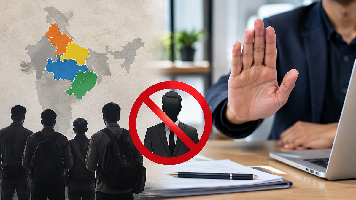 Bengaluru CEO Bars Male Hires From 4 States Including UP & Bihar - AI-generated image for representational purposes only