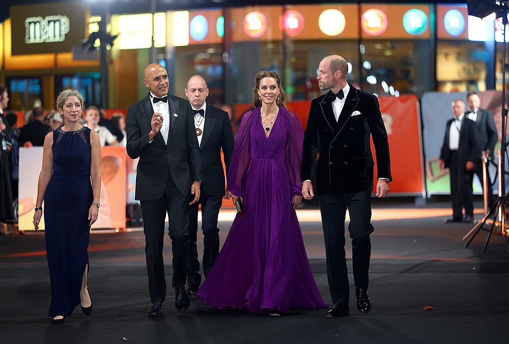 Britains Prince William and Kate, Princess of Wales attend the Royal Film Performance 2026 