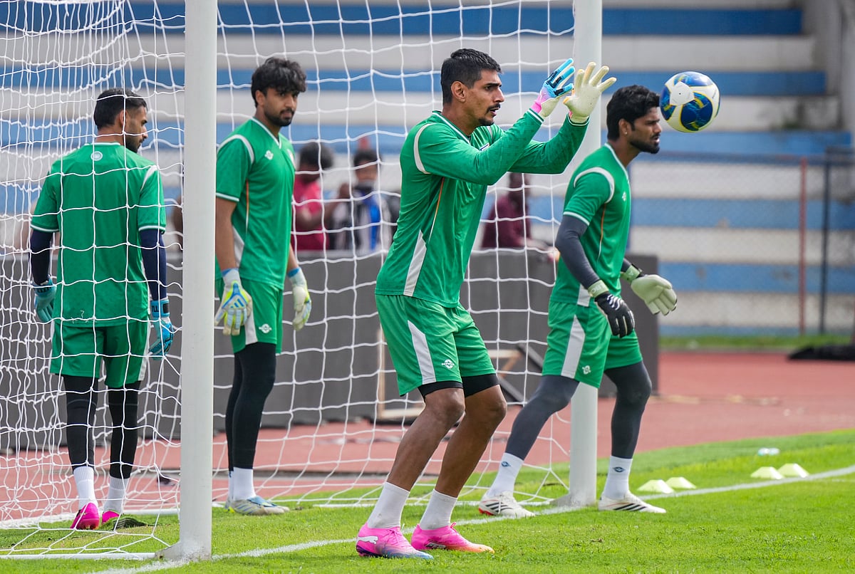 Indias football team Captain Gurpreet Singh Sandhu