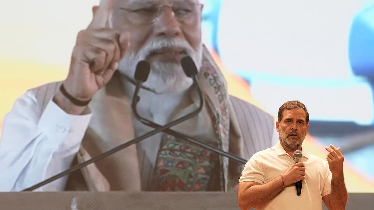 Rahul Gandhi's press conference in New Delhi - Tribhuvan Tiwari