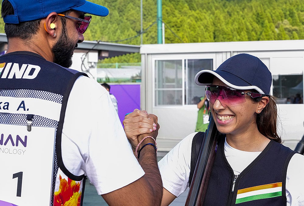 Anant jeet Singh Naruka and Parinaaz Dhaliwal