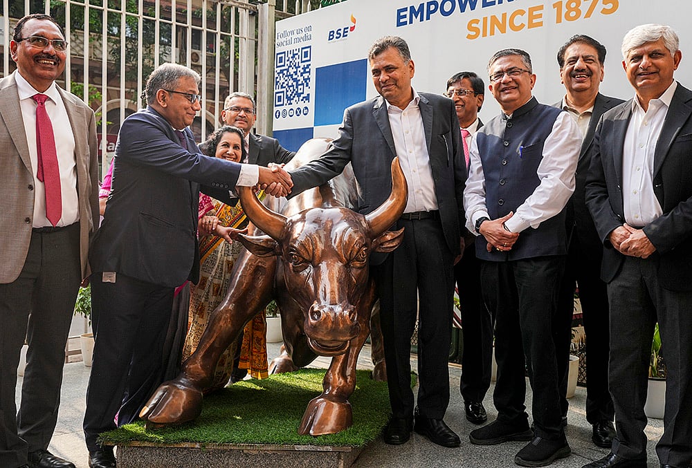 Listing ceremony of NSE