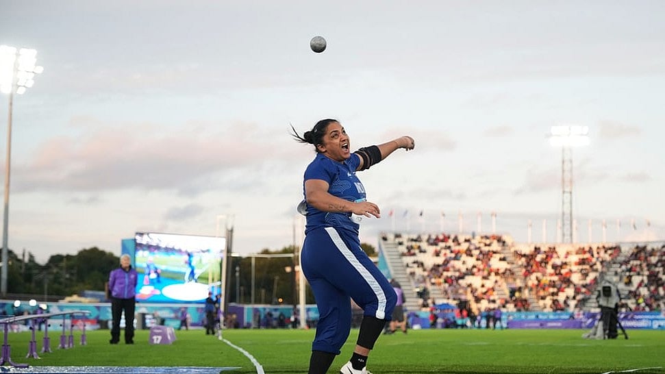 Asian Games 2026 Day 7 Live Updates: Manpreet Kaur Bags Bronze Medal In Shot Put; Suruchi-Kamaljeet Win Gold - | Photo: AP/Alastair Grant