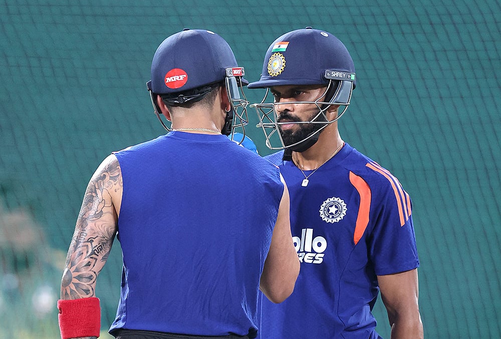 Virat Kohli in conversation with Ruturaj Gaikwad 