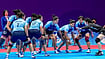 Dominant Indian Women's Kabaddi Team Storms Into Fifth Consecutive Asian Games Final in Japan Screengrab : Indian Women's kabaddi team in action.