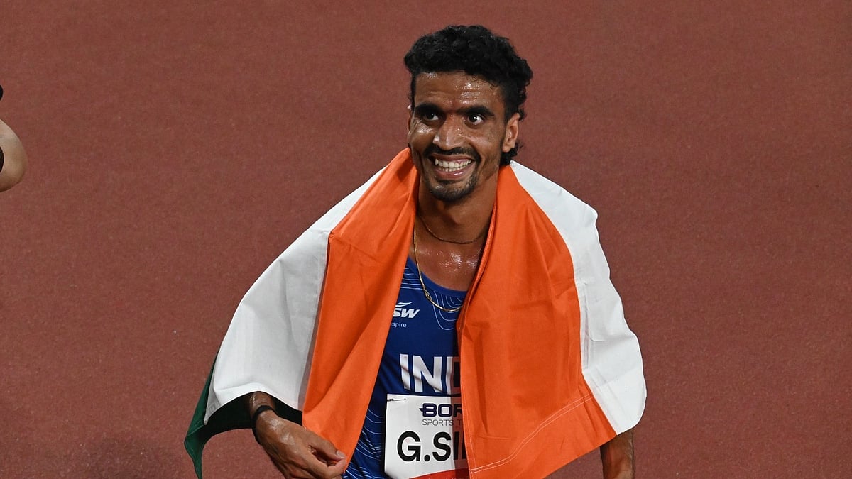 Gulveer Singh claimed a gutsy men's 10,000m silver at the Asian Games 2026. - afiindia/X