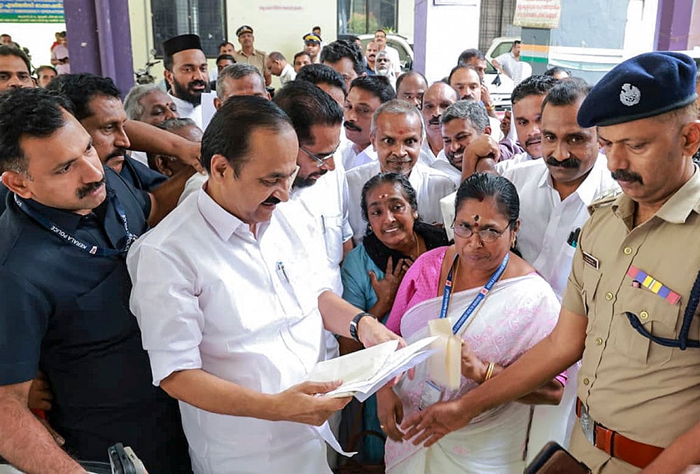 V D Satheesan in Idukki