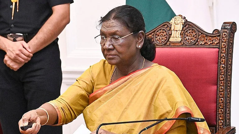 President of India Droupadi Murmu - | Photo: @rashtrapatibhvn/X via PTI
