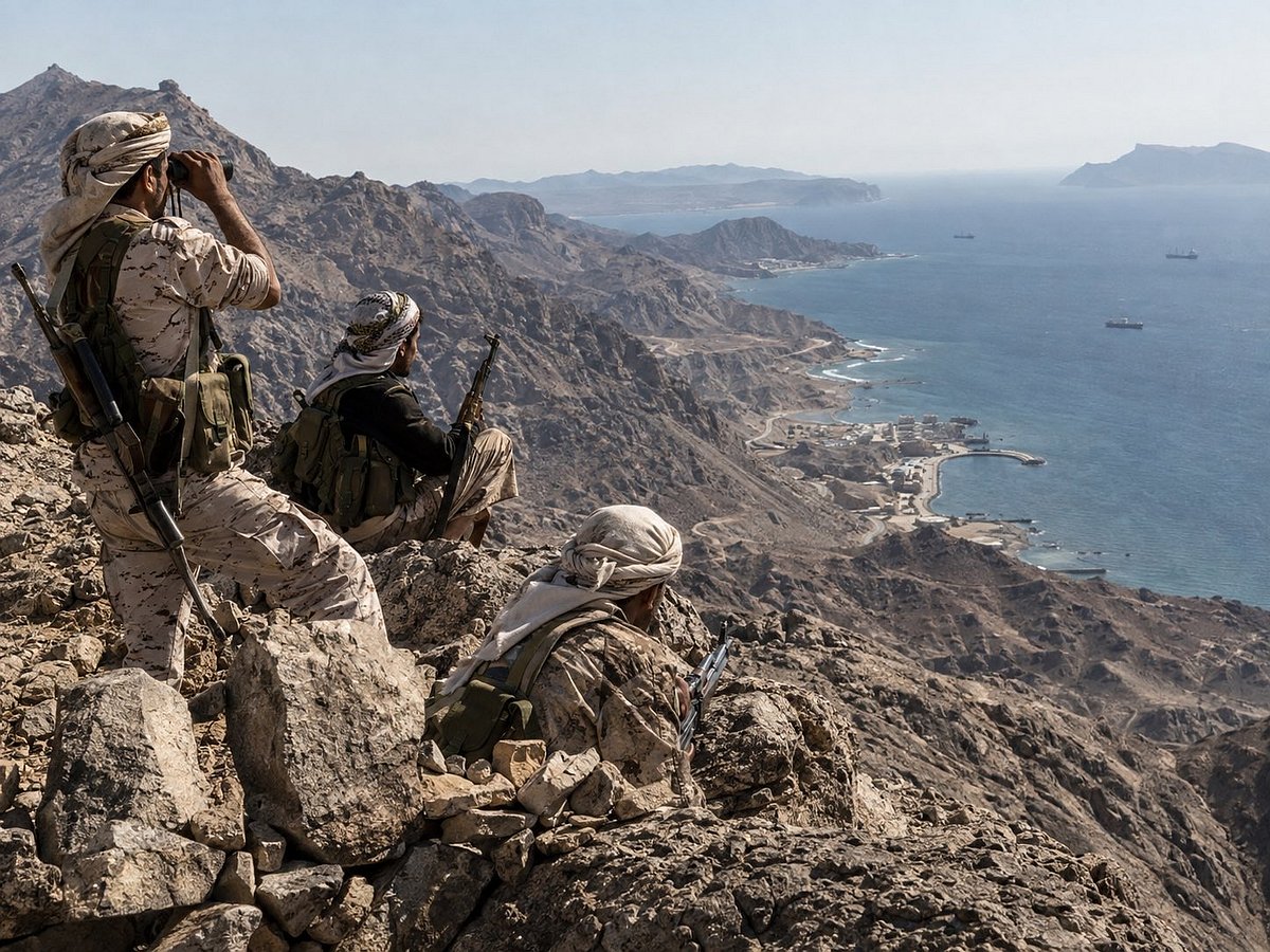 Yemen’s Houthis have seized Mocha port and expanded their presence near the Bab el-Mandeb Strait. - X