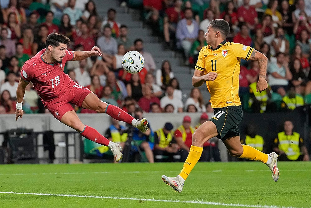 UEFA Nations League soccer: Portugal vs Wales