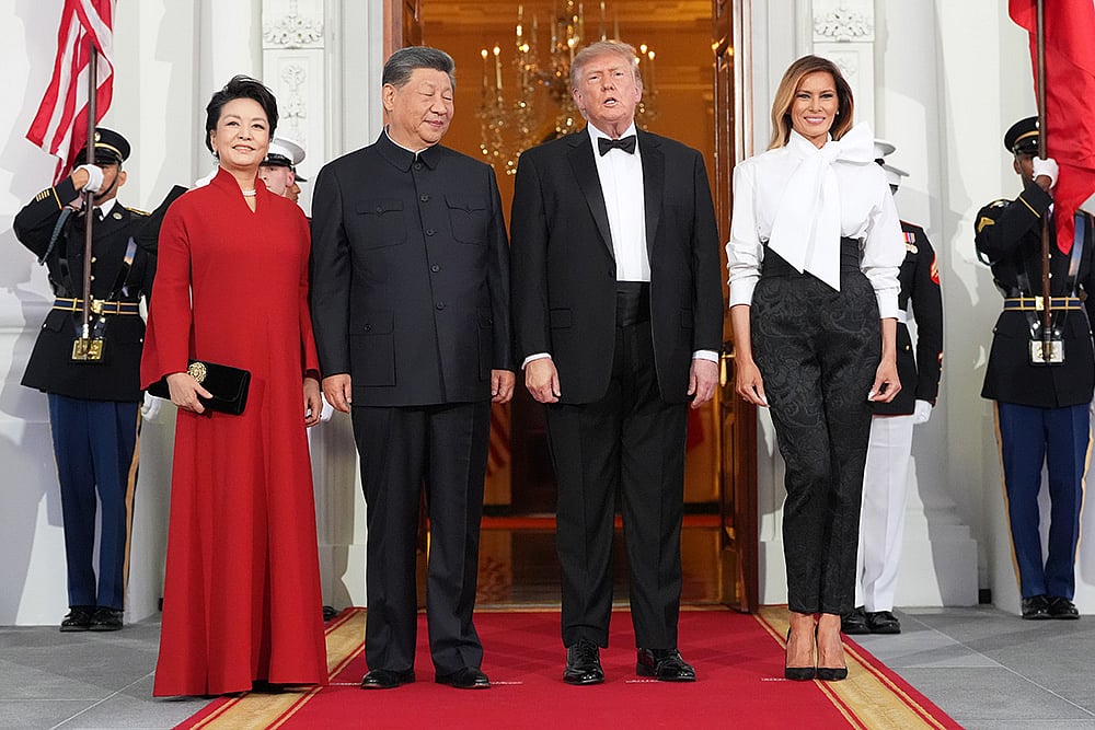 Donald Trump Xi Jinping state dinner