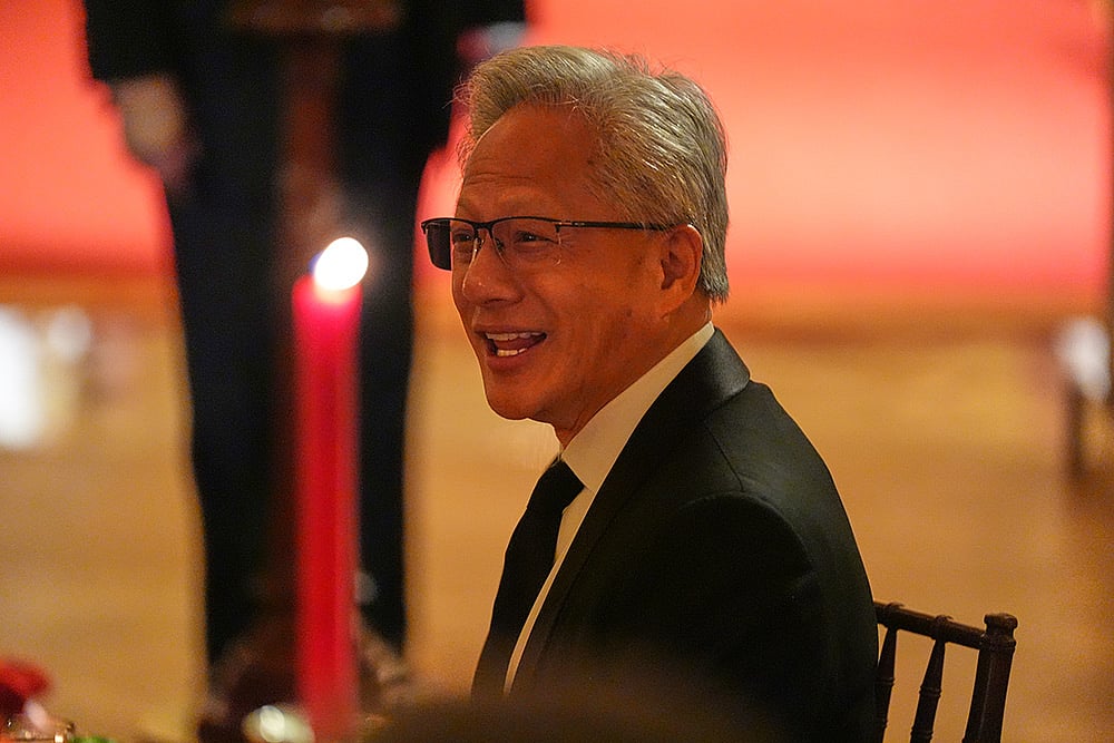NVIDIA CEO Jensen Huang White House