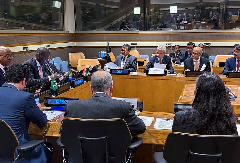 S Jaishankar during IBSA Foreign Ministers’ Meeting
