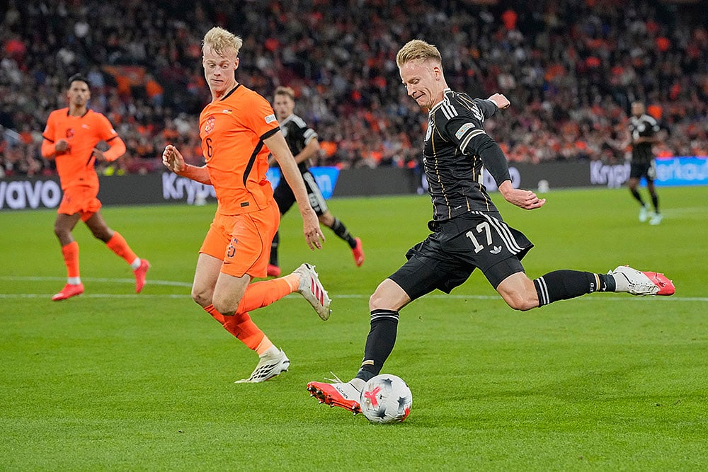 UEFA Nations League soccer: Germany vs Netherlands