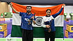 SDhawan25/X : Suruchi Inder Singh and Kamaljeet won India's first shooting gold at the Asian Games 2026 in the 10m air pistol mixed team event.