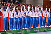 | Photo: AP/Mark Baker : Gold medalist team India pose on the podium during the medal ceremony of the men's kabaddi at the Asian Games in Tokai City, Japan, Saturday, Sept. 26, 2026. 