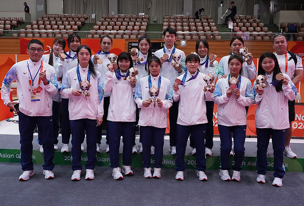 Asian Games 2026 Bronze medalist, team Taiwan
