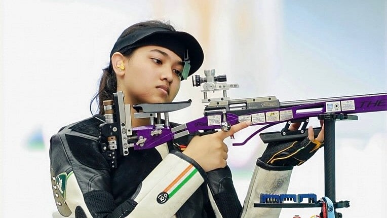 Asian Games 2026: Tilottama Sen, Vidarsa Vinod, Ashi Chouksey Win Silver In 50m Rifle 3 Positions Team Event - Instagram/@_.sen.tilottama._