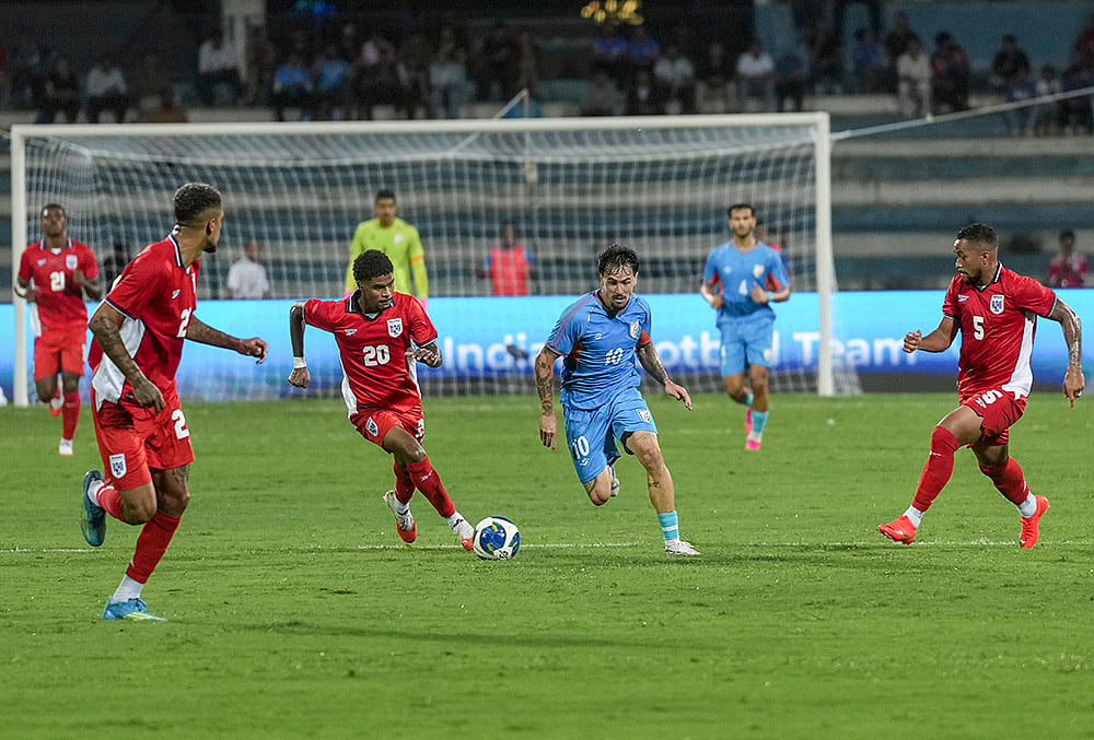 india vs panama friendly football highlights-Indian midfielder Brandon Fernandes