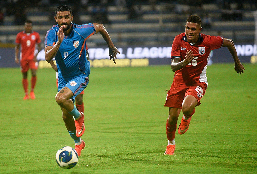 india vs panama friendly football highlights-Indias Manvir Singh