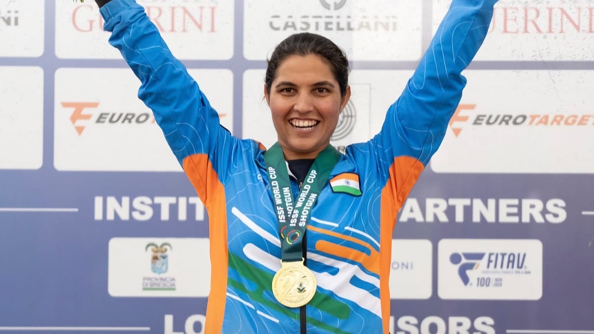 Indian Trap Shooter Neeru Dhanda wins individual gold at ISSF World Cup 2026 in Lonato, Italy - Sports Authority of India