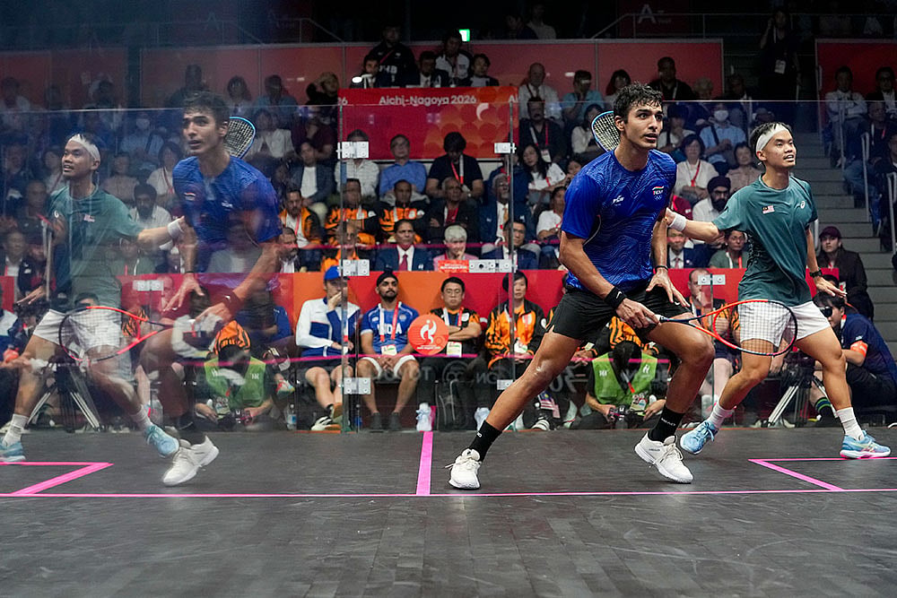 Asian Games 2026 Squash Abhay Singh vs  Eain Yow Ng