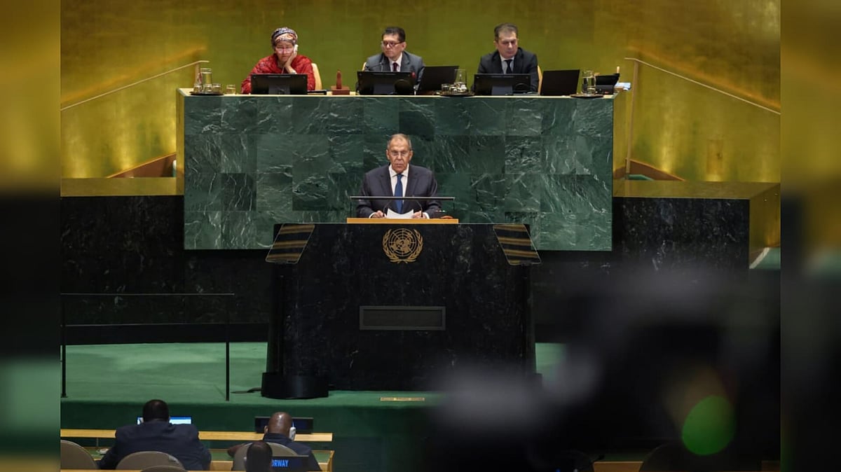 Russian Foreign Minister Sergey Lavrov  - X@mfa_russia