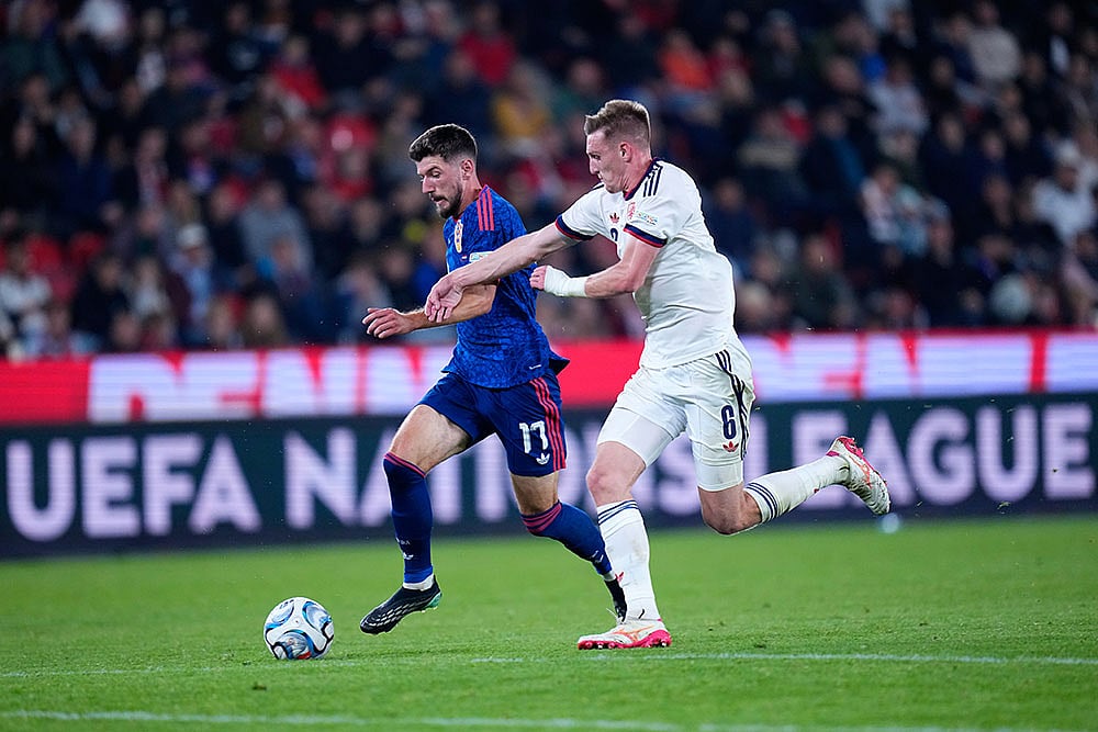 UEFA Nations League soccer: Czechia vs Croatia