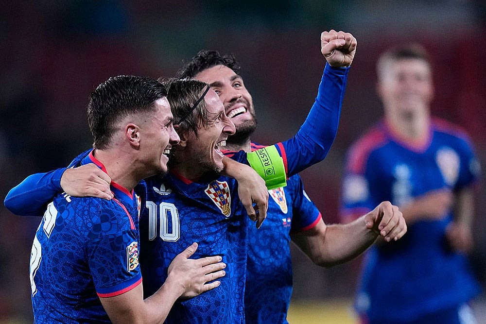 Czechia Croatia Nations League Soccer