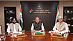 X@ECISVEEP : Chief Election Commissioner Gyanesh Kumar and Election Commissioners Sukhbir Singh Sandhu and Vivek Joshi